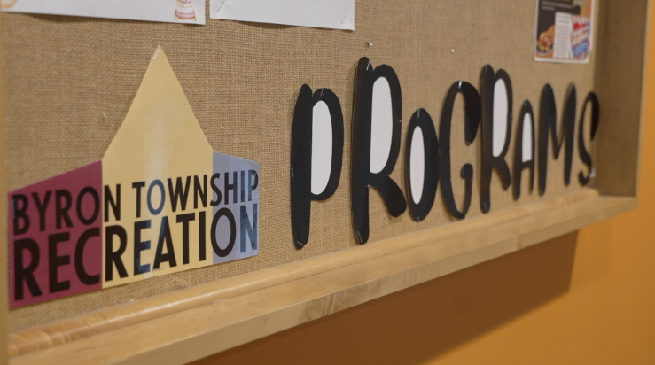 Byron Township rec. sign