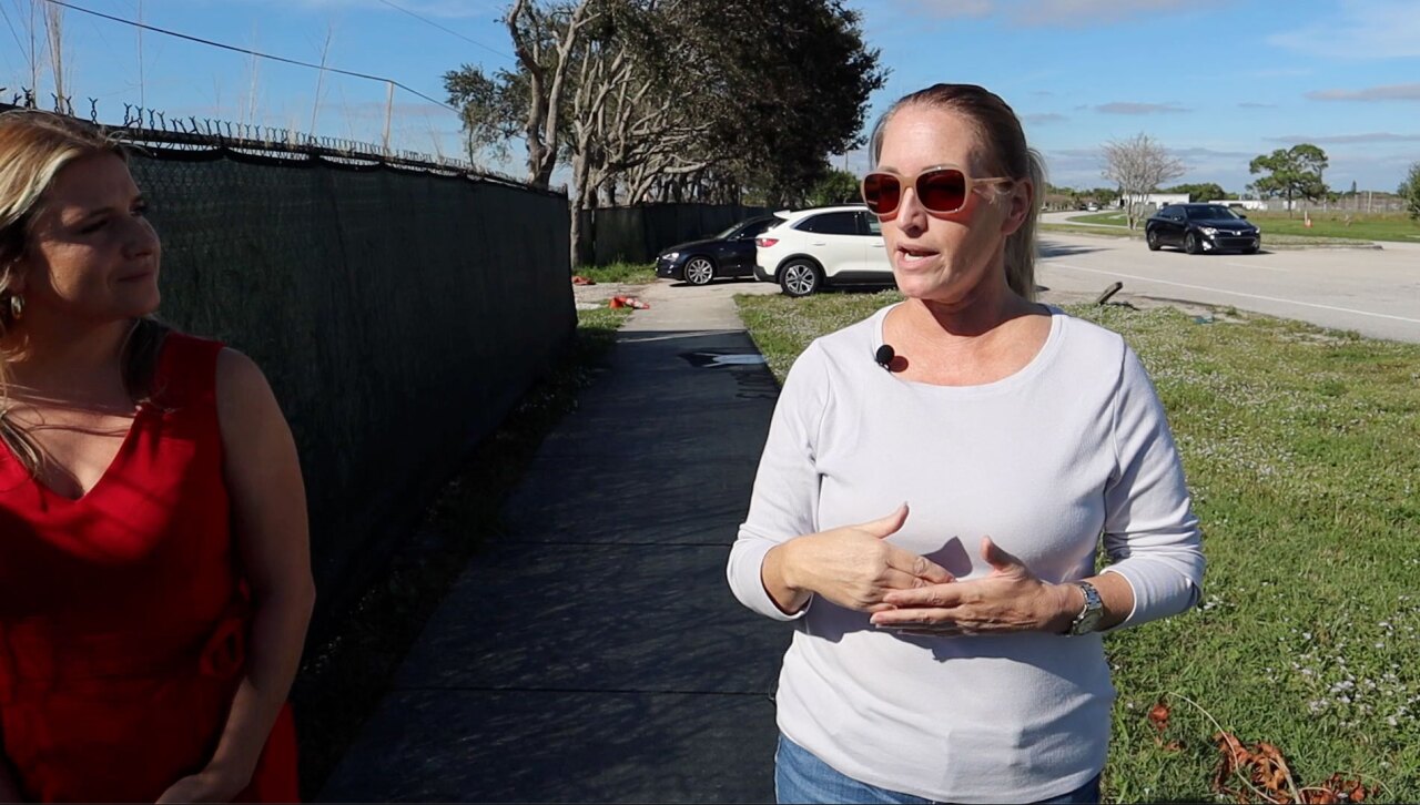 Robin Cartwright (right) is among those who have opposed the new Costco in Stuart.