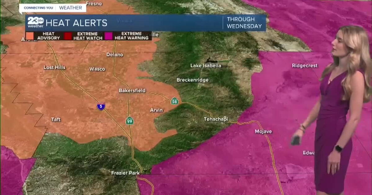 Heat alerts remain active on Tuesday