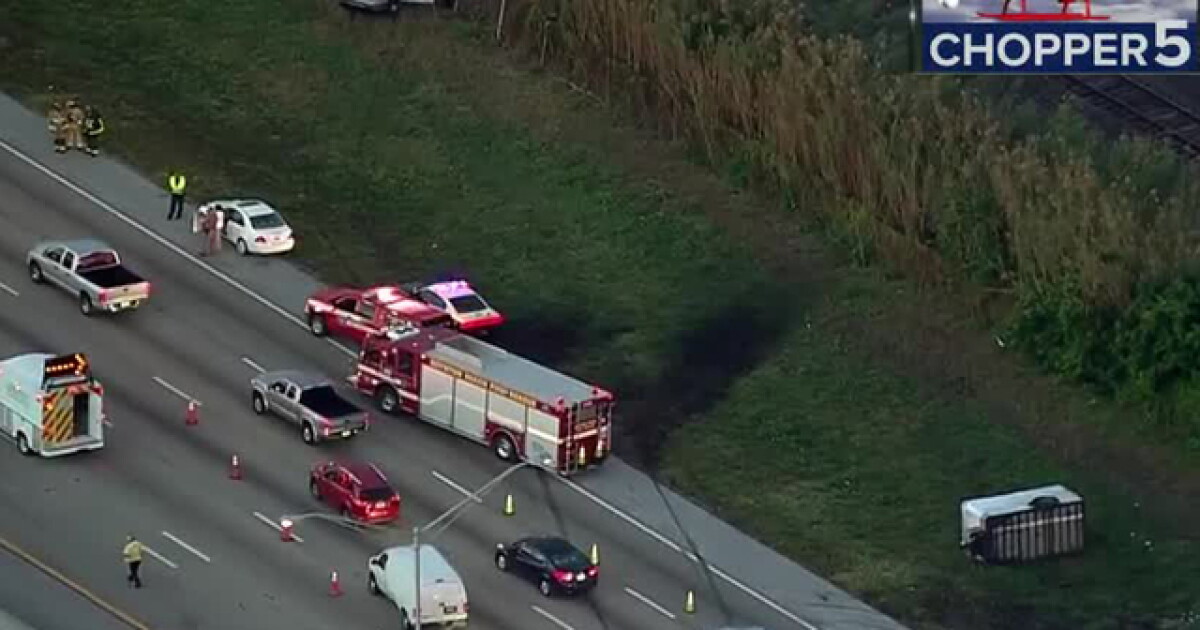All lanes back open on I-95 SB in Boynton