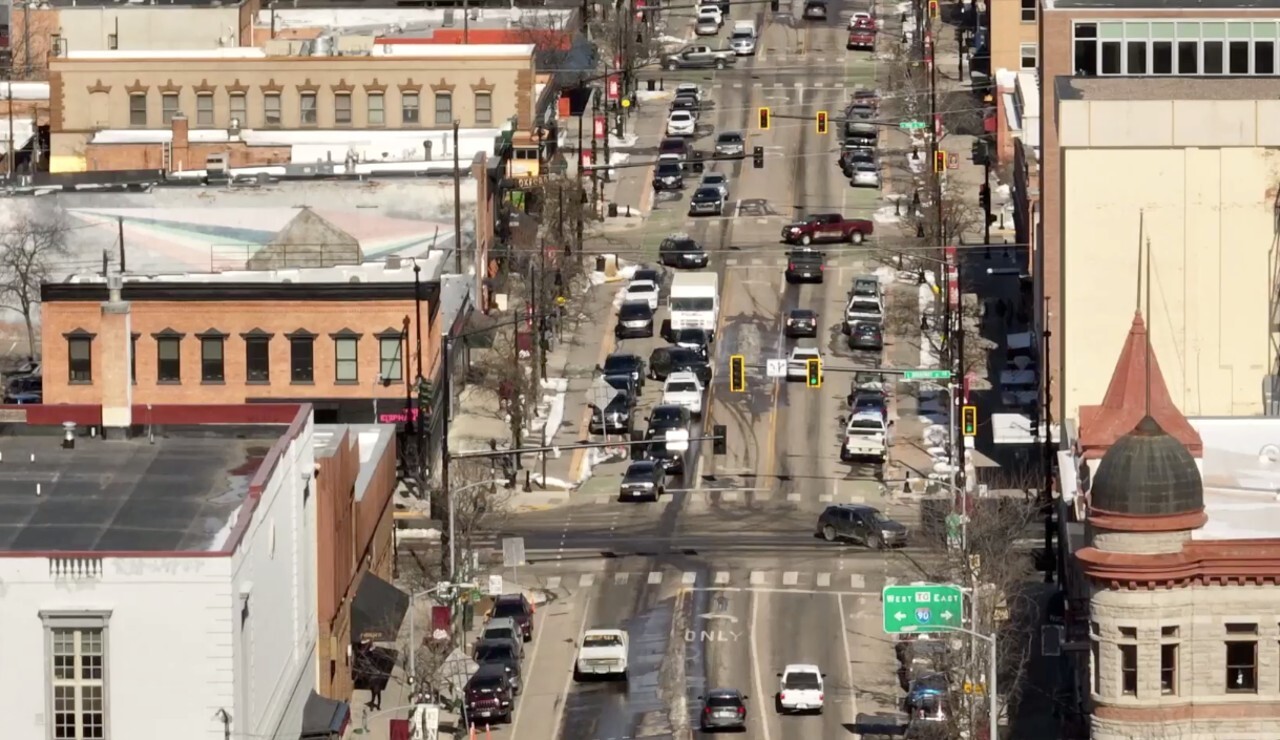 missoula traffic aerial
