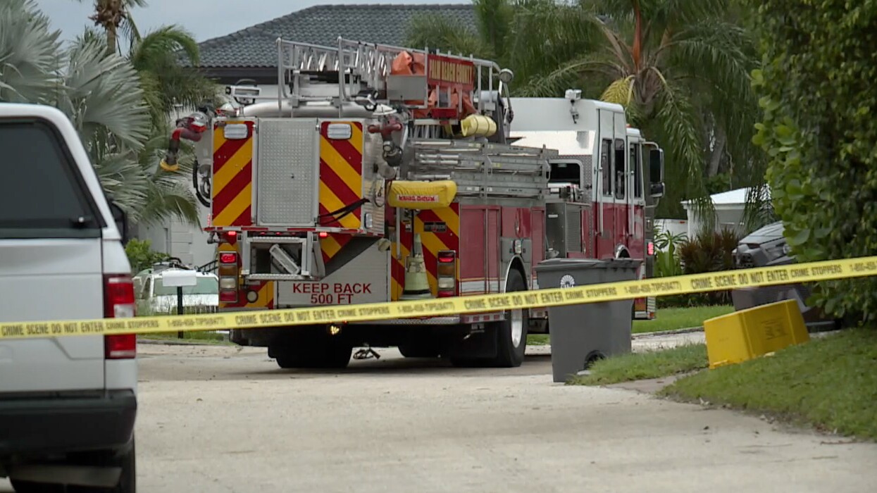 No one was hurt after a garage caught fire Thursday afternoon near Juno Ridge, fire rescue officials said.