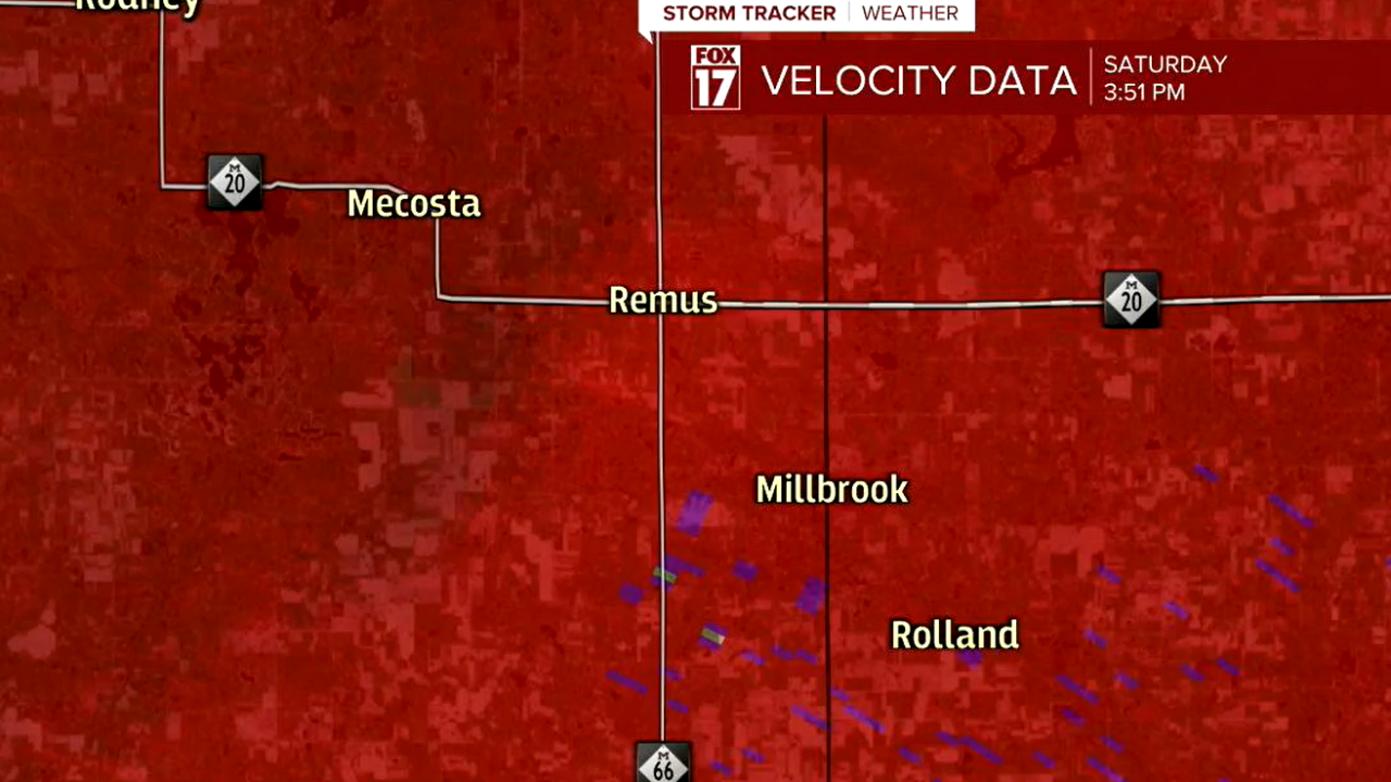 Tornado Warning issued for parts of Mecosta County