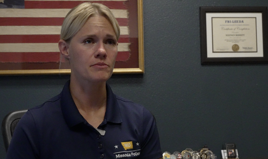 Whitney Bennett, the public information officer for Missoula Police Department