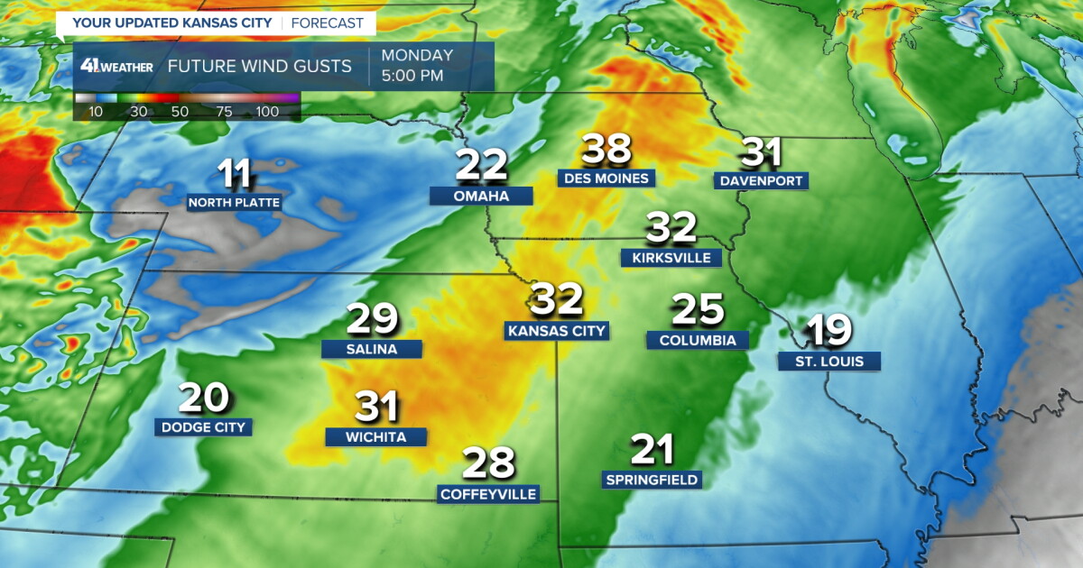 KSHB 41 Weather Blog | Warm but windy for Earth Day in Kansas City - Vimarsana News