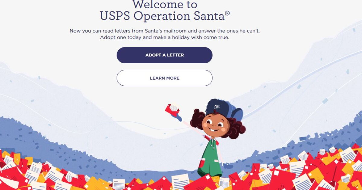 Adopt a letter to Santa from a child in need this Christmas through the ...