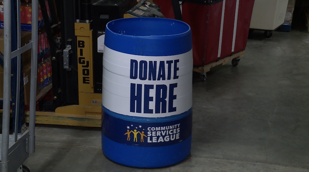 Community Services League sees 100% increase in food pantry demand at some locations amid growing need