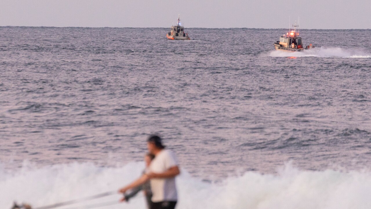 Missing swimmer VB Oceanfront