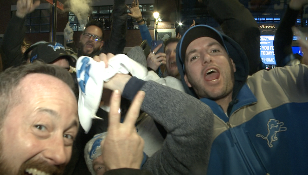 Detroit Lions win the NFC Divisional Round