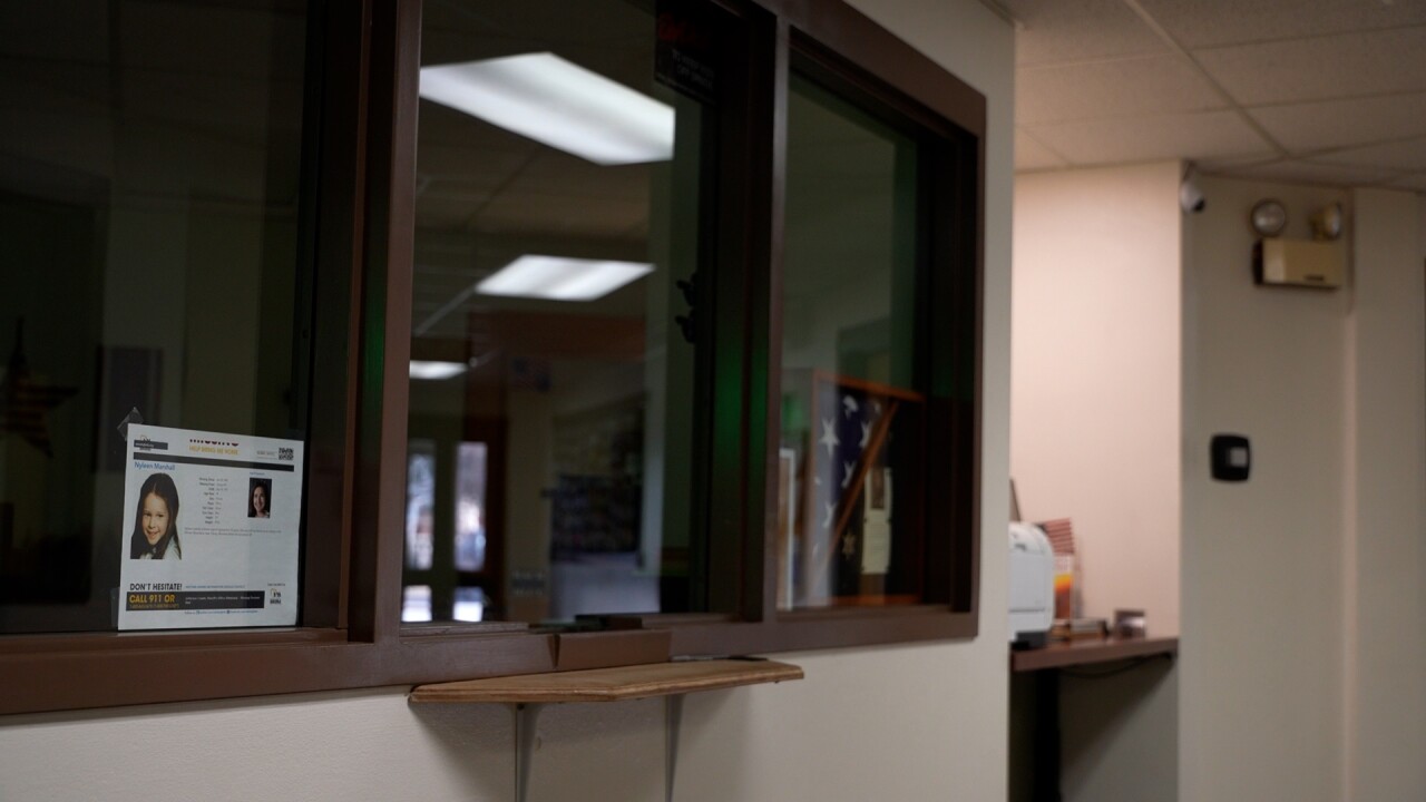 Nyleen Marshall missing flier