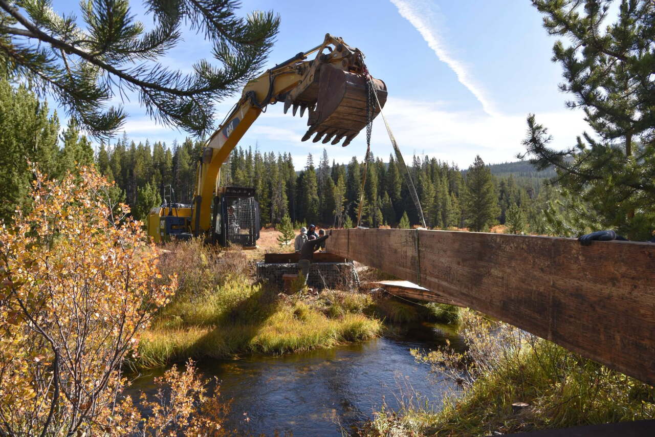 Lake Creek bridge