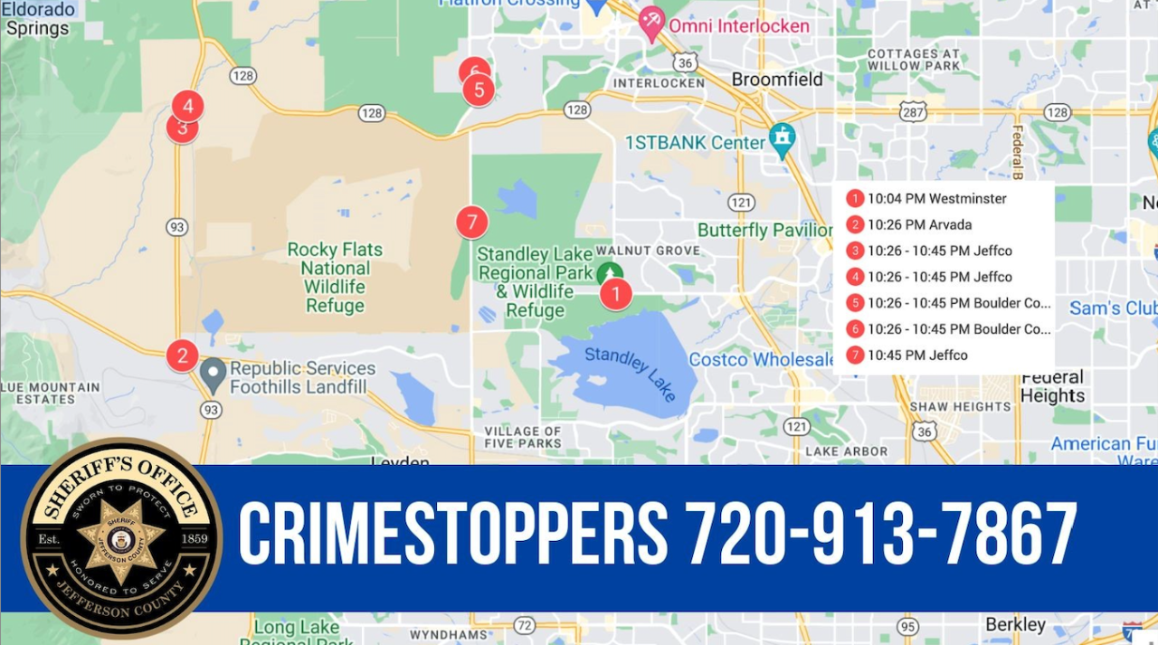 rock homicide map_Jefferson County Sheriff's Office