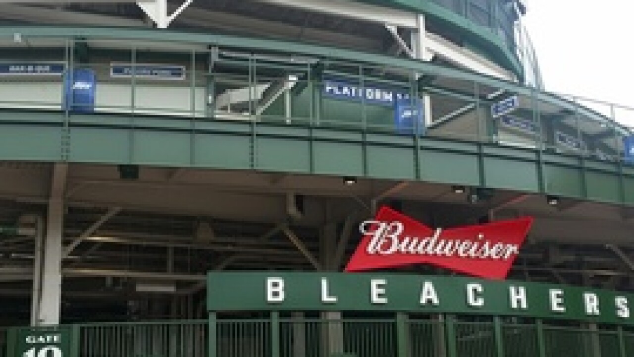 PHOTOS: Borg-Warner Trophy at Wrigley Field