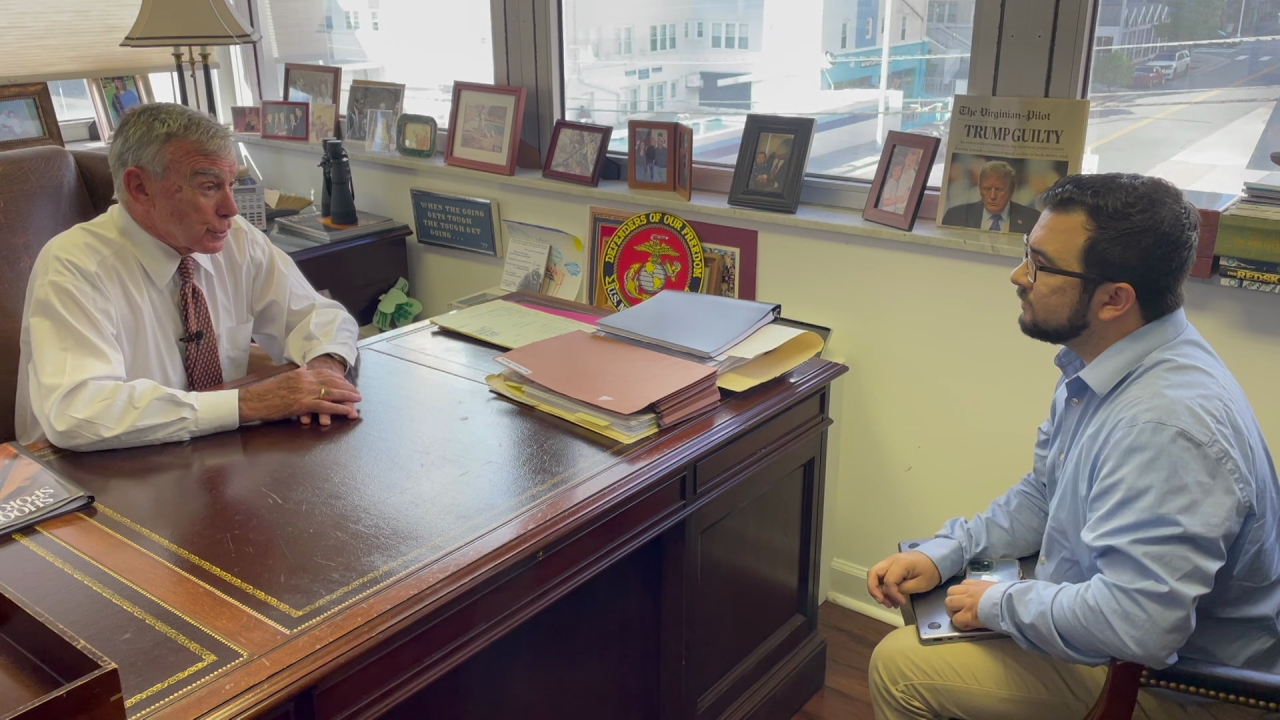 Sonny Stallings talks with News 3's Jay Greene