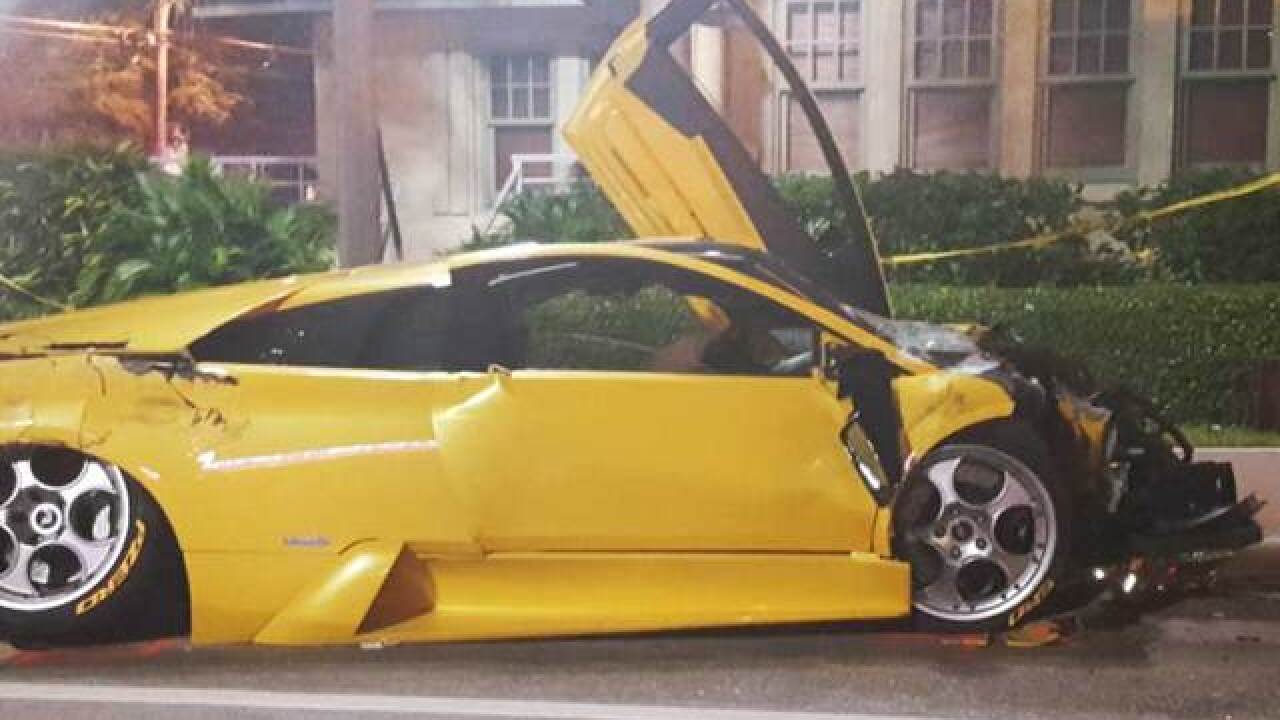 Both Driver Of Lamborghini In Fatal Crash Girlfriend Who