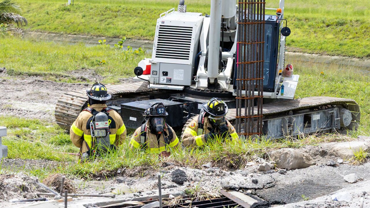 Gas leak on Turnpike 