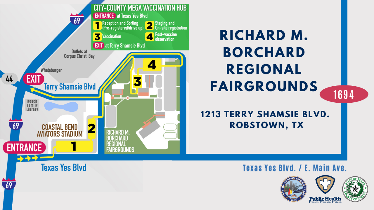 Map of Richard M. Borchard Fairgrounds