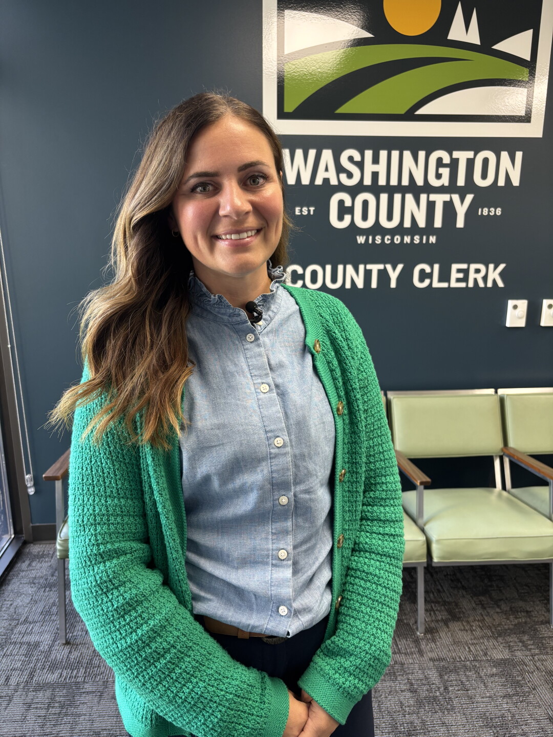 Ashley Reichart is the county clerk of Washington County