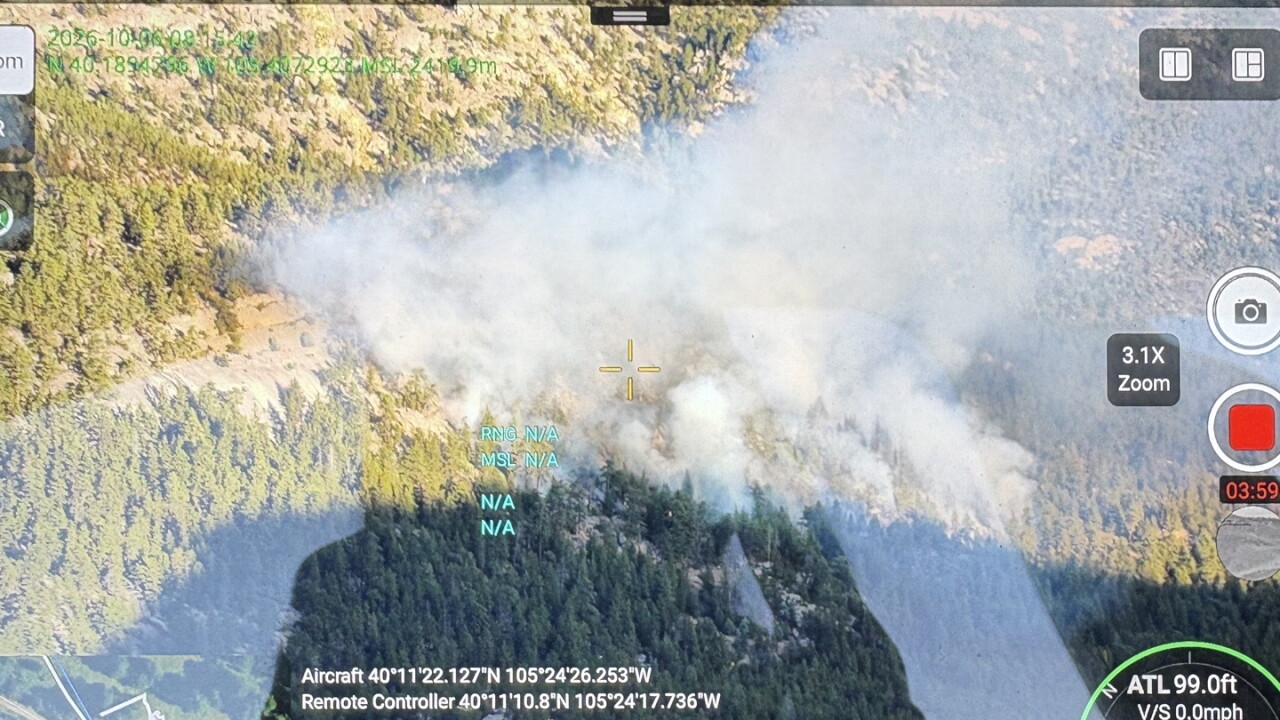 Small wildfire prompts evacuation warning between Allenspark and Lyons in Boulder County.jpeg