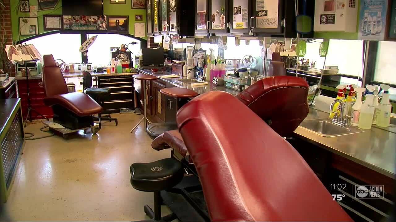Tattoo Shops In Tampa Hillsborough County Left In Limbo Following
