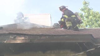 Apartment fire on Lydell and Hampton in Glendale