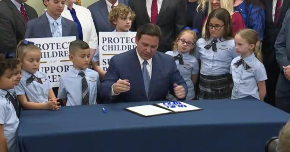 Florida Gov. Ron DeSantis signs controversial bill