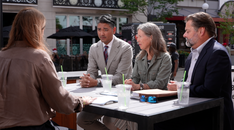 WCPO I-Team reporter Paula Christian spoke with Mayor Aftab Pureval, Hamilton County Commissioner Denise Driehaus, and The Banks Project Executive Phil Beck on Sept. 14, 2026.