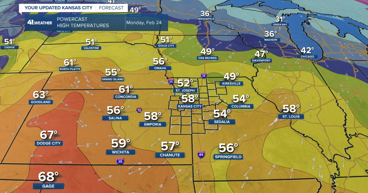 KSHB 41 Weather Blog | Warming trend around the corner heading into ...