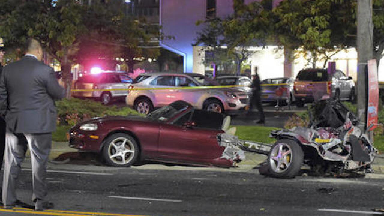 Guy Split In Half Drunken driver splits car in half