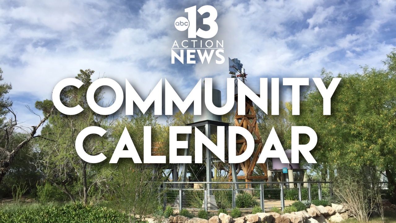 13 Action News Community Calendar for Jan. 28-Feb. 3, 2022 13 Action News Community Calendar for Jan. 28-Feb. 3, 2022