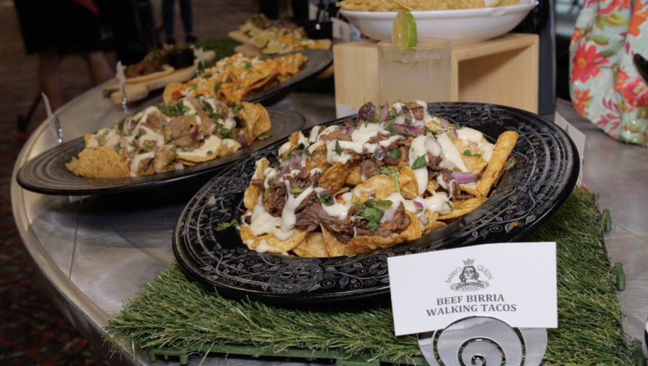 Menu items from Barrio Queen.