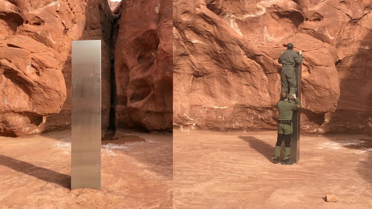 Utah Monolith Removed By Four Men Photographer Says The New York Times