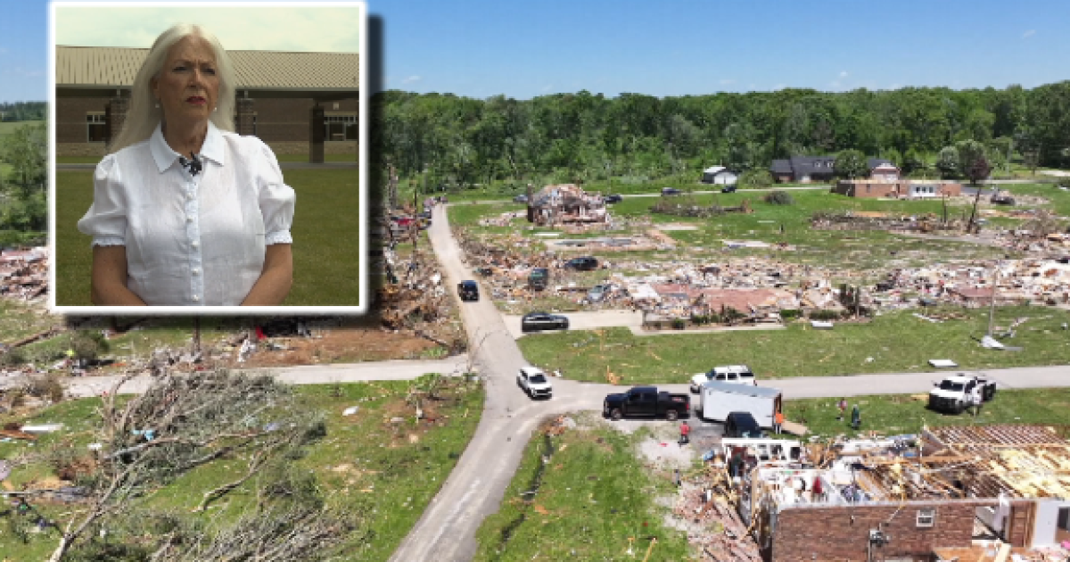 Tornado survivor recalling terrifying storm experience
