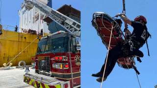 Port of Palm Beach Barge Rescue