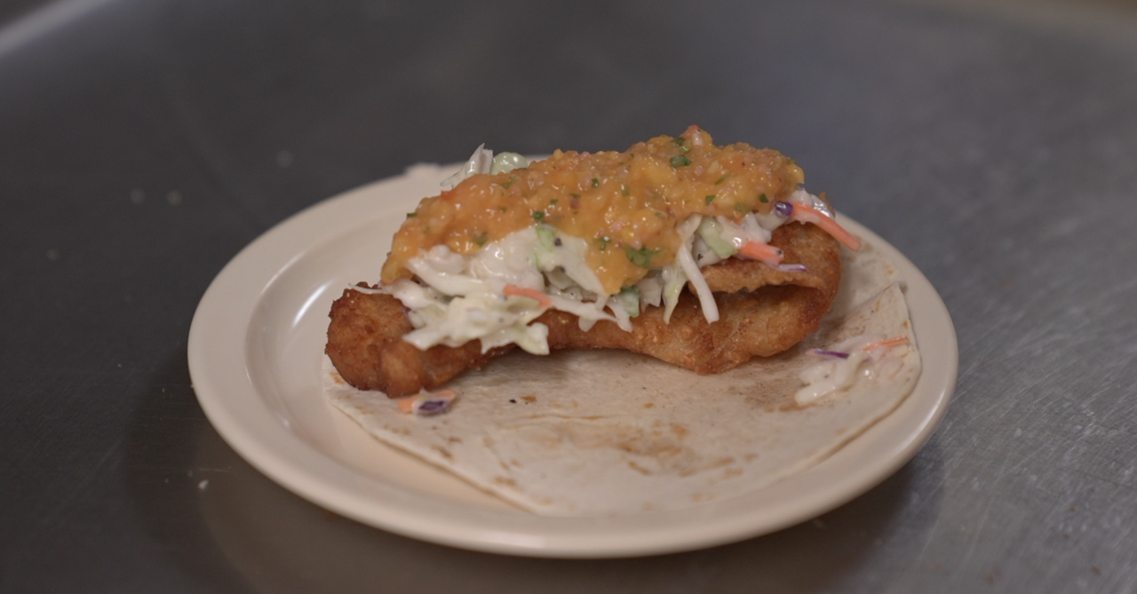 Harry's Place fish taco