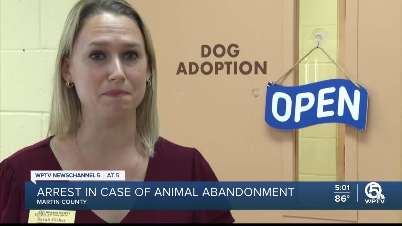Sara Fisher with the Humane Society of the Treasure Coast said she has seen an improvement in the condition of the dogs. Oct. 4, 2023