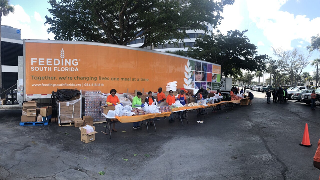 Feeding South Florida distributes food, seeks donations for furloughed