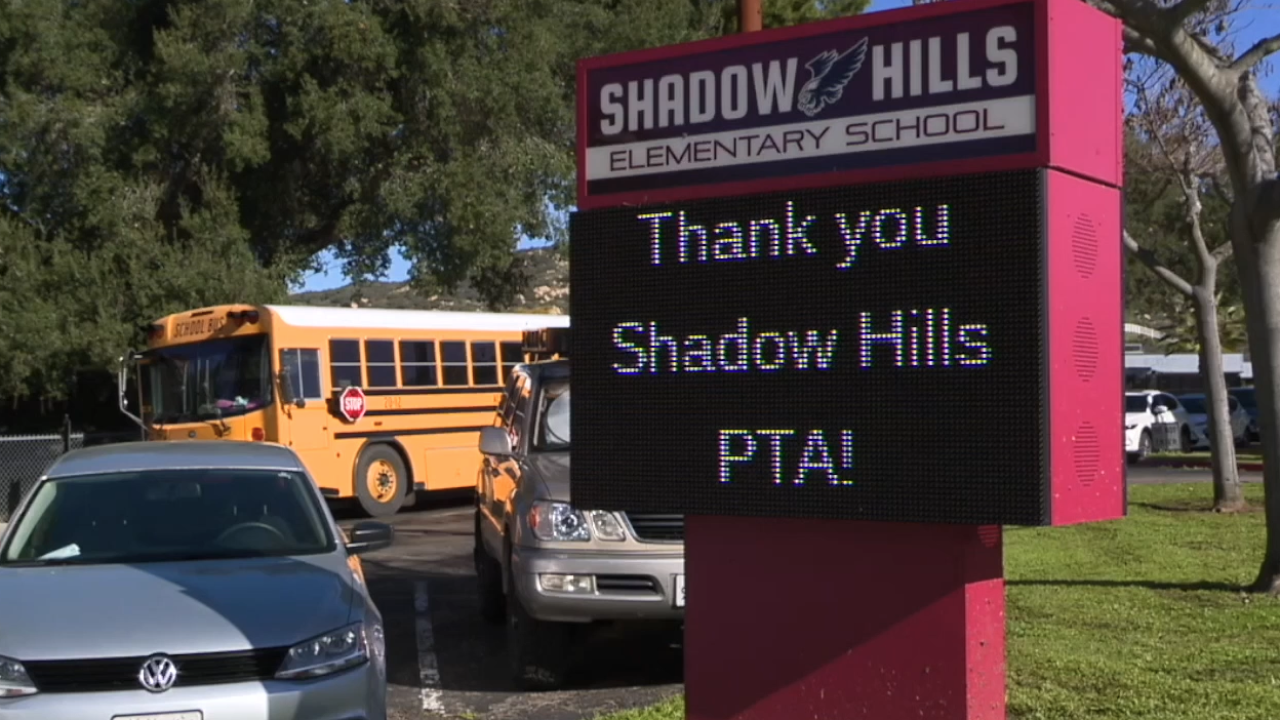 UPDATE Lockdown lifted at Shadow Hills Elementary after bullet found