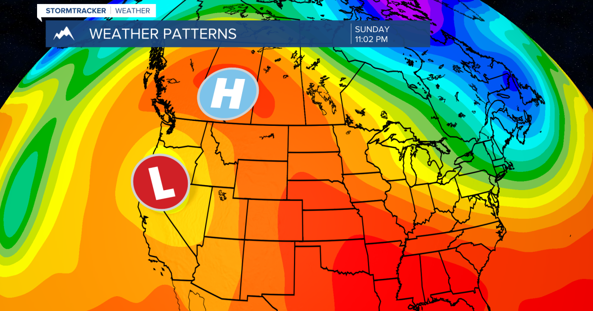 High pressure brings warmer & drier conditions soon