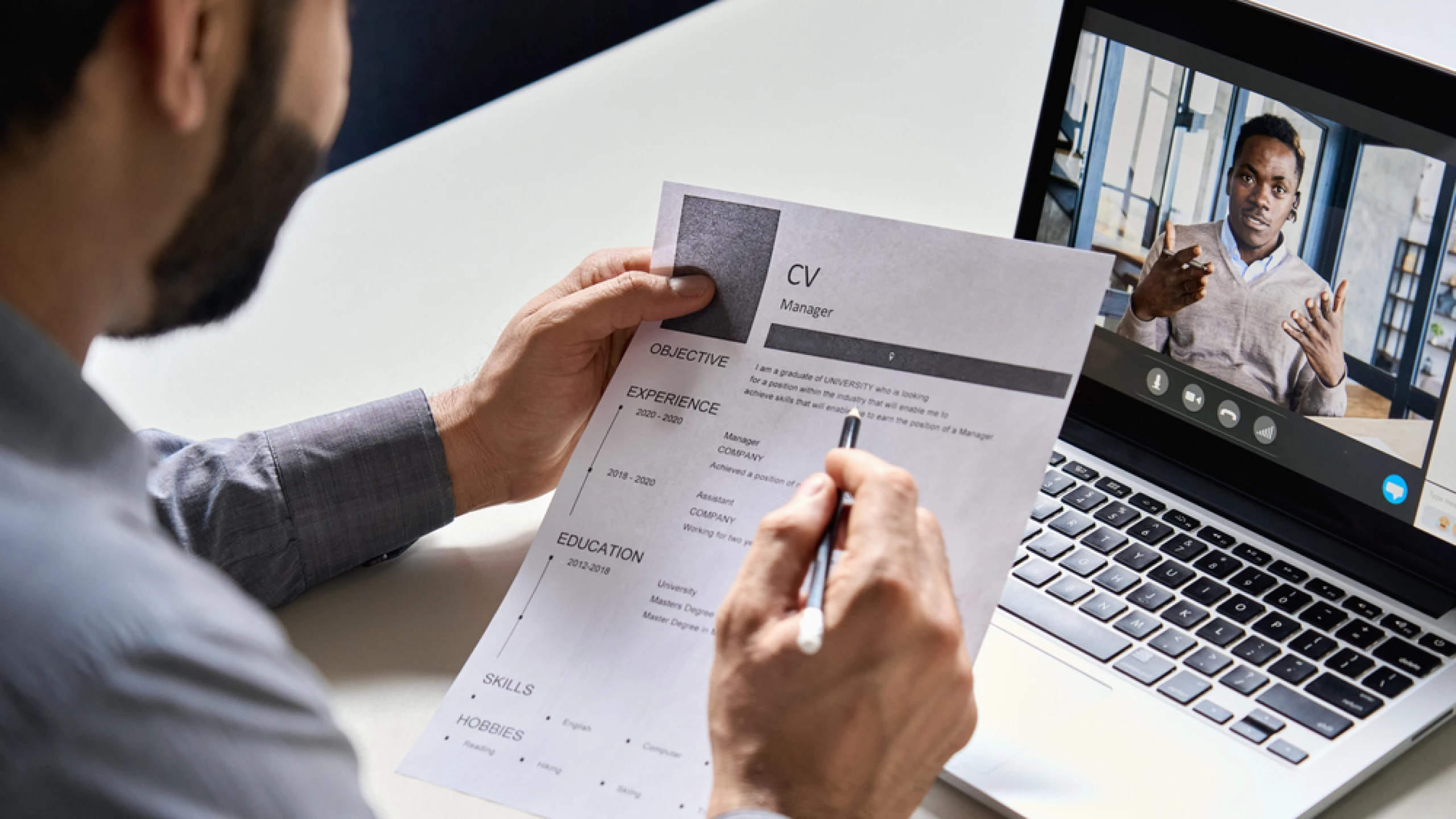 Male,Indian,Hr,,Recruiter,Or,Employer,Holding,Cv,Having,Online