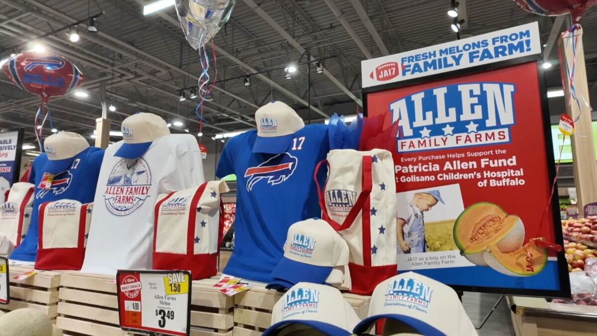 Tops and Abigail Lee launch new Tailgate Club collection ahead of Bills home opener