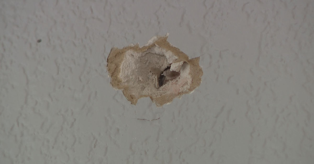Bullet In Wall Bullet pierces wall into 6-year-old's bedroom in Thornton