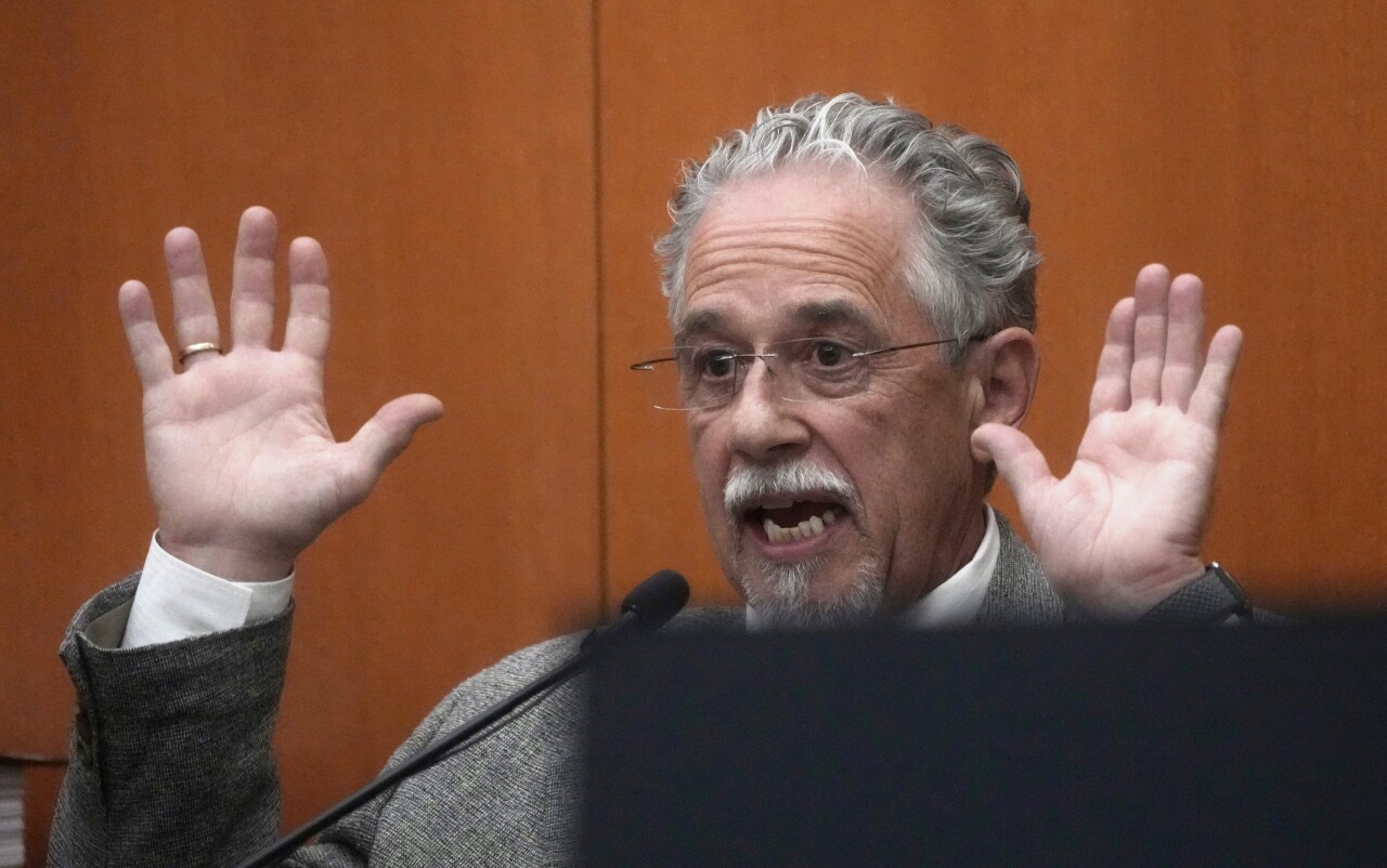 Terry Sanderson testifies during Gwyneth Paltrow trial, March 29, 2023
