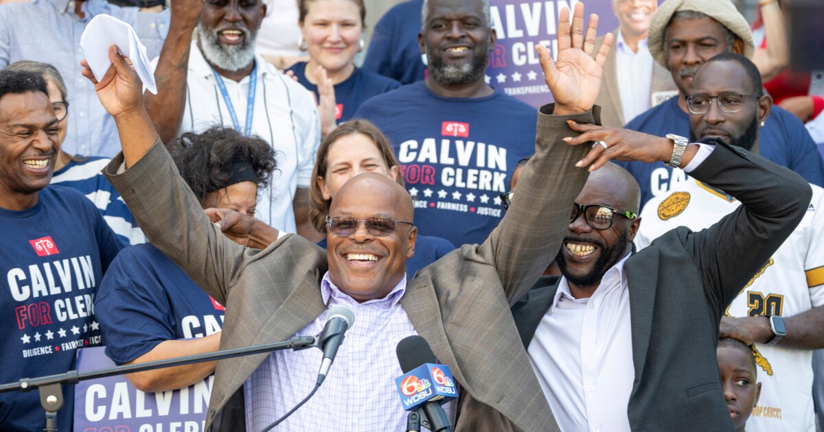 New Orleans man who had conviction tossed wins election as city's record keeper