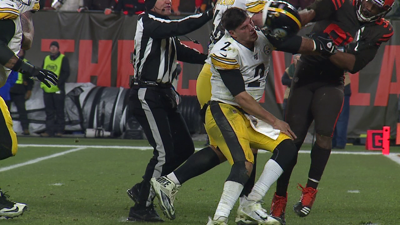 Helmet hit