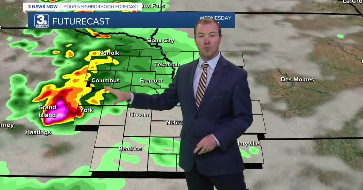 More wet weather on Wednesday