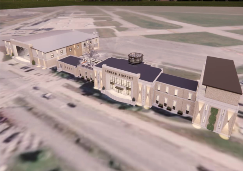 Original plans for the redevelopment of the Lunken Airport Terminal had to be revised after the Federal Aviation Administration's denial.
