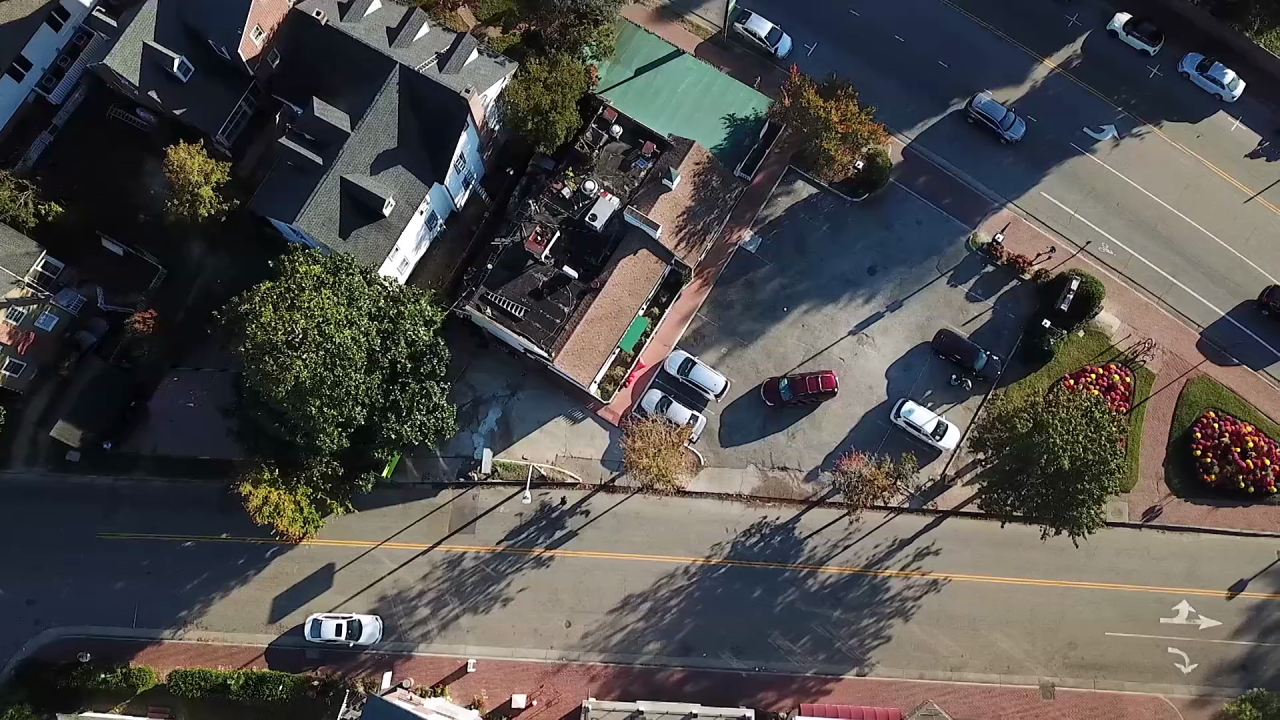 Area where three people were shot in Williamsburg in March 2023