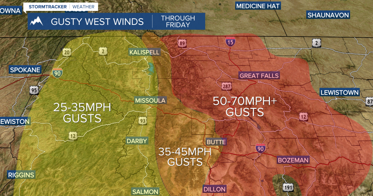 Weather Forecast: Windy to end the work week