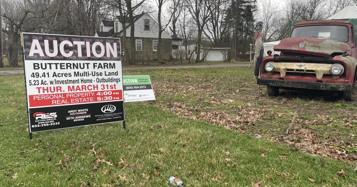 Popular Lorain County family farm goes up for auction